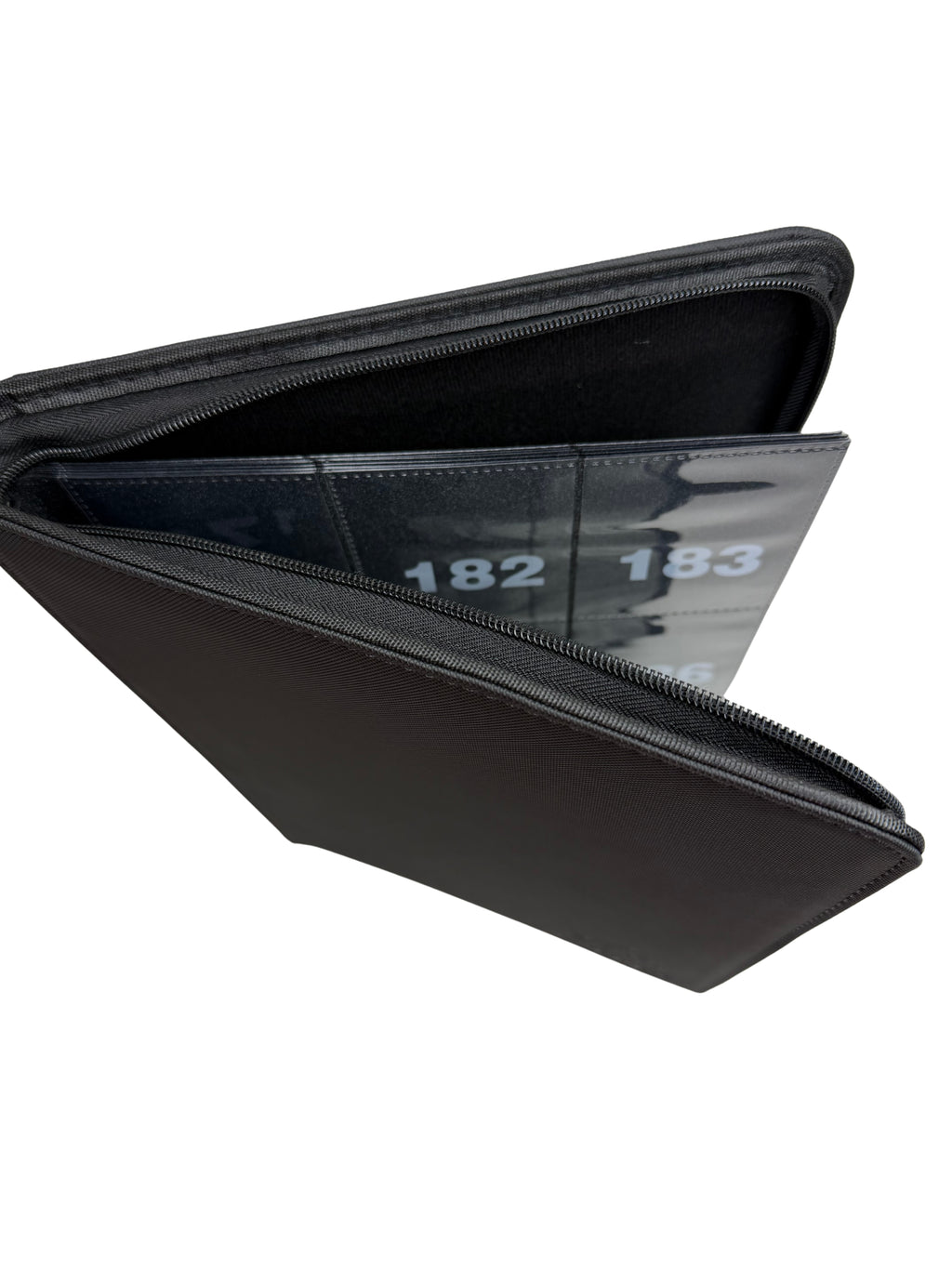 360 pocket numbered Zip binder