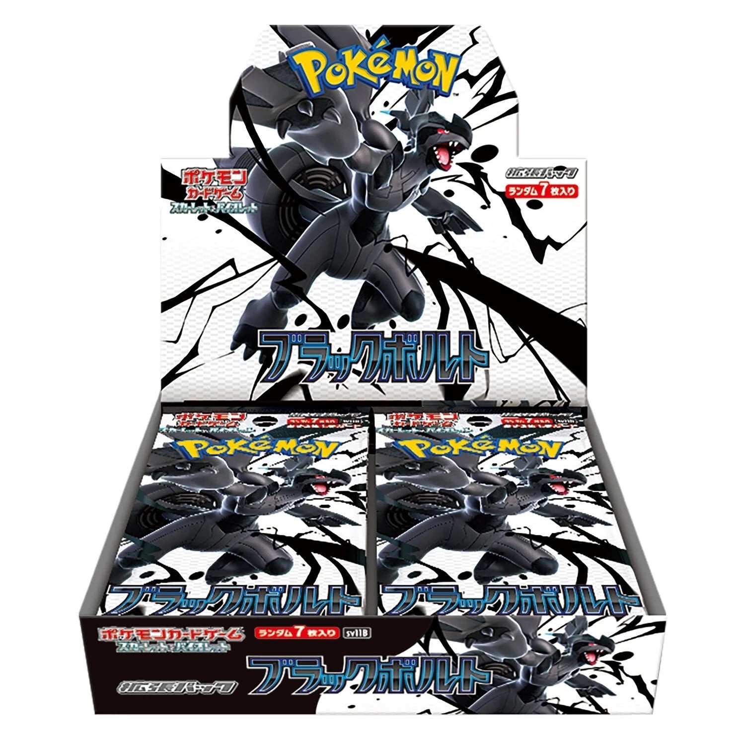Japanese Pokémon Black Bolt SV11B Booster Box