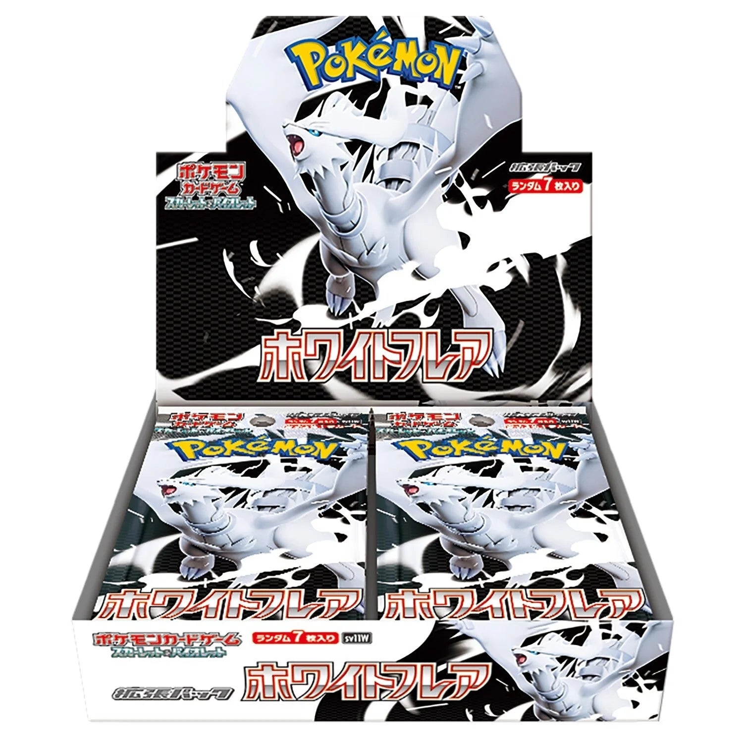 Japanese Pokémon White Flare SV11W Booster Box