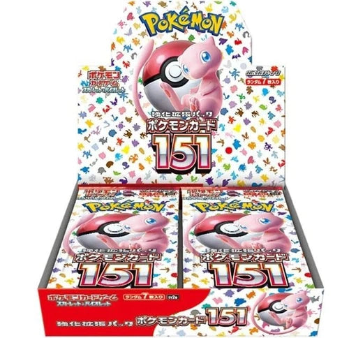 Japanese Pokemon 151 SV2A Booster Box